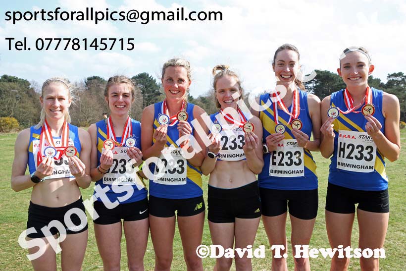 Senior womens 6 Stage Relay, ERRA 12 and 6 Stage Relays, Sutton Coldfield. Photo: David T. Hewitson/Sports for All Pics